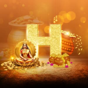 Dhanteras Exclusive Theme greeting image