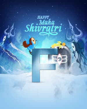 Basic Alphabet - Maha Shivaratri graphic