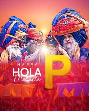 Premium Alphabet - Hola Mohalla creative image