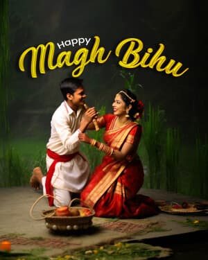 Exclusive Collection of Magh Bihu event poster