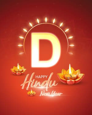 Basic Alphabet - Hindu New Year poster