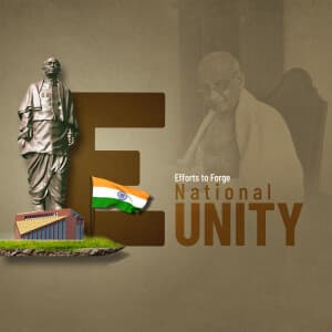 Sardar Patel Jayanti Alphabet facebook banner