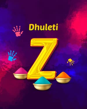 Special Alphabet - Dhuleti image