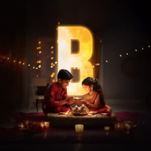 Bhai Dooj Exclusive Theme ad post