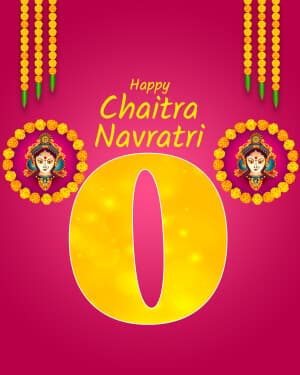 Special Alphabet - Chaitra Navratri Instagram Post