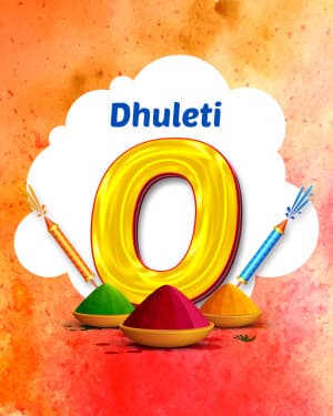 Special Alphabet - Dhuleti advertisement banner