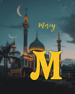 Exclusive Alphabet - Ramadan Instagram Post