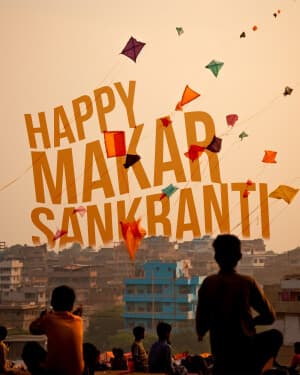 Exclusive Collection of Makar Sankranti poster