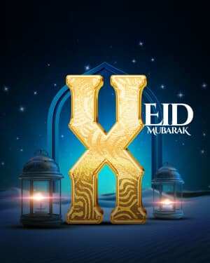Special Alphabet - Eid al Fitr event advertisement