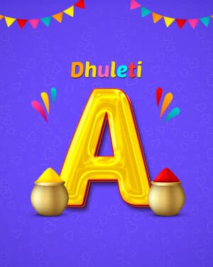 Special Alphabet - Dhuleti ad post