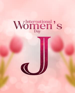 Special Alphabet - International Women's Day event advertisement