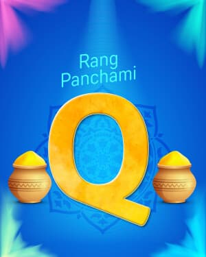 Special Alphabet - Rang Panchami event advertisement
