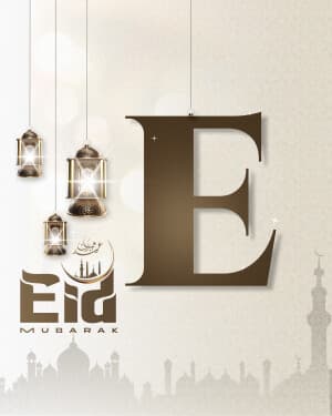 Basic Alphabet - Eid al Fitr festival image