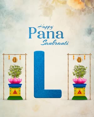 Special Alphabet - Pana Sankranti creative image