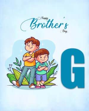 Basic Alphabet - Brother's Day event advertisement
