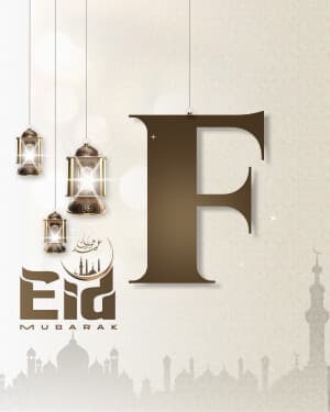 Basic Alphabet - Eid al Fitr advertisement banner