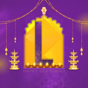 Dev Diwali  Special Theme Instagram Post