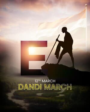 Premium Alphabet - Dandi March banner