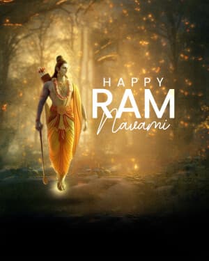 Exclusive Collection - Ram Navami event advertisement