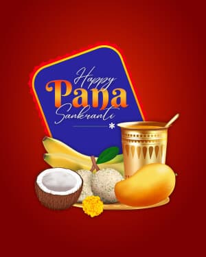 Exclusive Collection - Pana Sankranti event advertisement