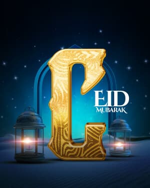 Special Alphabet - Eid al Fitr flyer