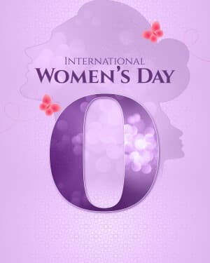 Special Alphabet - International Women's Day creative image
