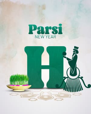 Special Alphabet - Parsi New year graphic