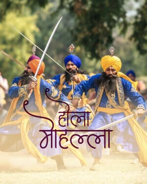 Exclusive Collection - Hola Mohalla marketing poster