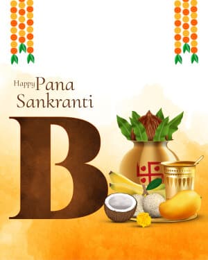 Premium Alphabet - Pana Sankranti banner