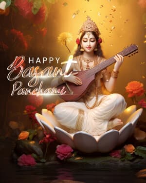 Exclusive Collection of Vasant Panchami banner