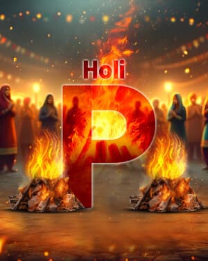 Basic Alphabet - Holi creative image