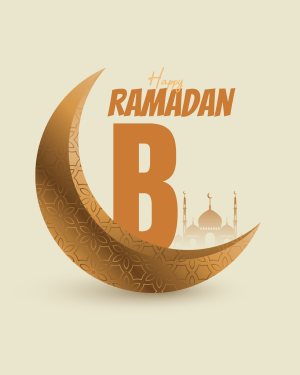 Premium Alphabet - Ramadan post