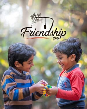 Friendship Day flyer