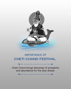 Importance of Cheti chand banner