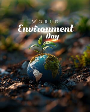 Exclusive Collection - World Environment Day flyer