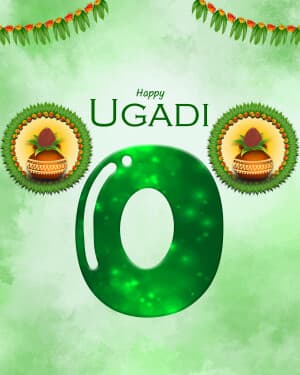 Premium Alphabet - Ugadi Instagram Post