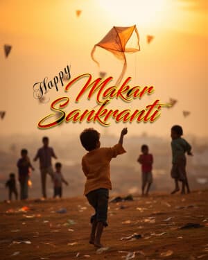 Exclusive Collection of Makar Sankranti flyer