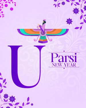 Basic Alphabet - Parsi New year ad post