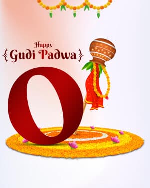 Special Alphabet - Gudi Padwa Instagram Post