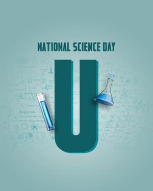 Basic Alphabet - National Science Day festival image