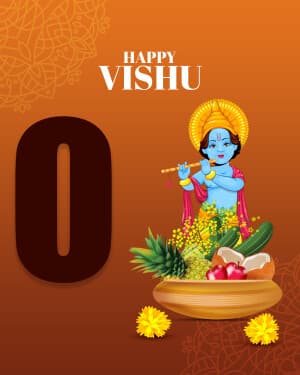 Special Alphabet - Vishu Instagram Post