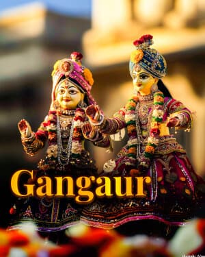 Exclusive Collection - Gangaur poster