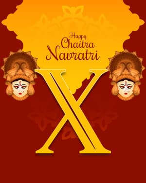 Basic Alphabet - Chaitra Navratri poster