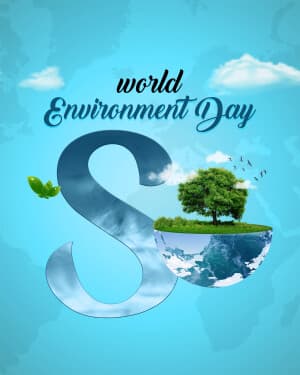 Basic Alphabet - World Environment Day graphic