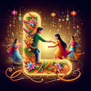 Raksha Bandhan Exclusive Alphabet creative image