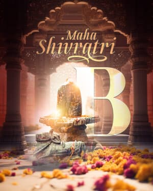 Premium Alphabet - Maha Shivaratri post