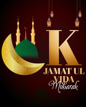 Basic Alphabet - Jamat Ul Vida marketing flyer