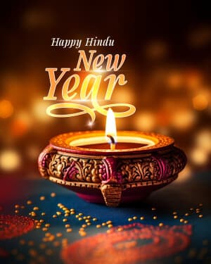 Exclusive Collection - Hindu New Year poster Maker