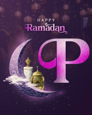 Special Alphabet -  Ramadan banner