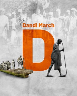 Basic Alphabet - Dandi March banner